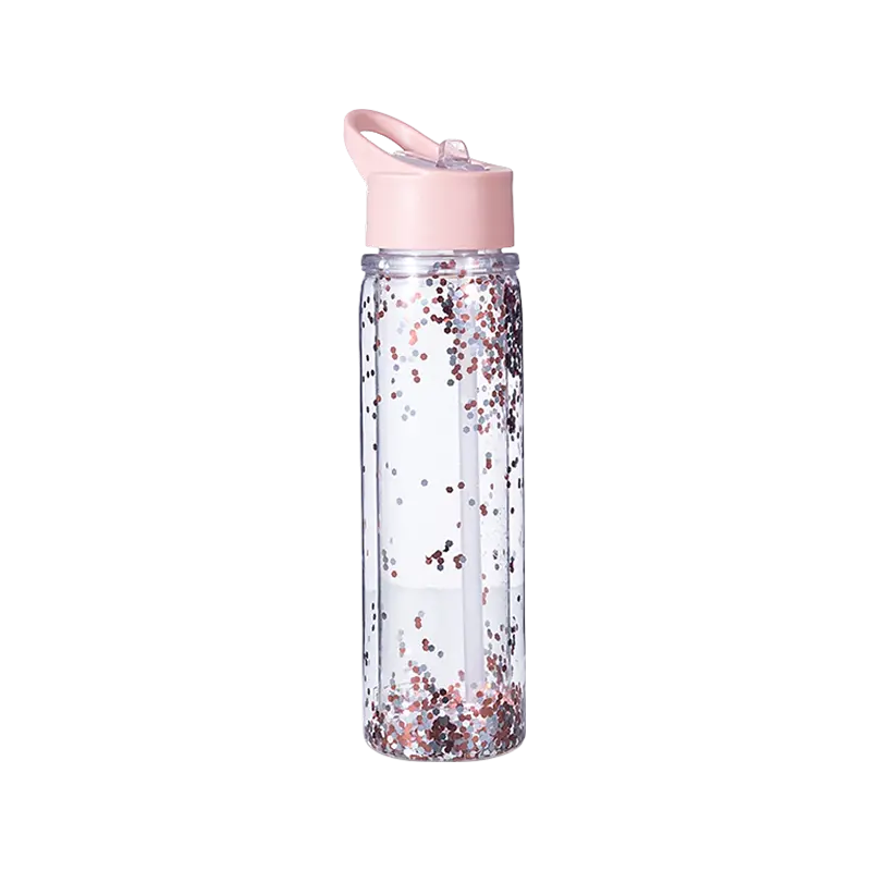 彩色双壁塑料水瓶 DF1113 570ml