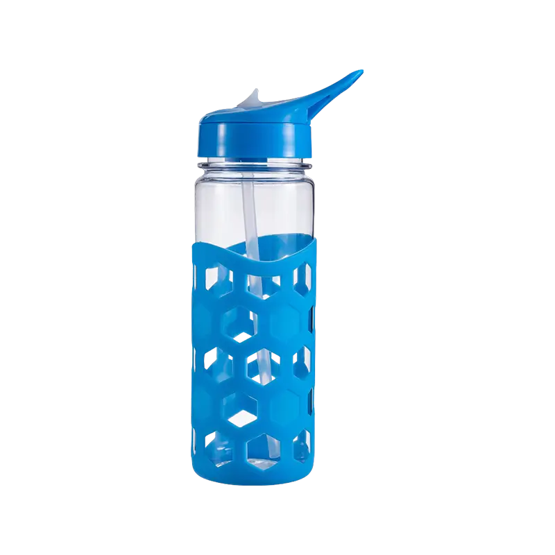 硅胶套塑料水瓶1597A