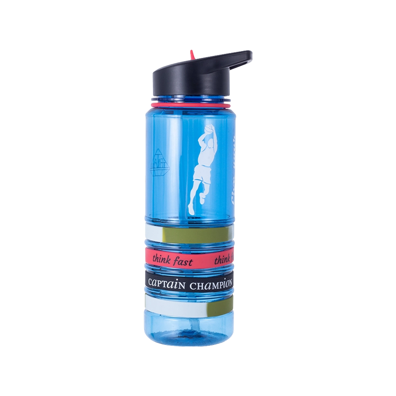 四棱硅胶圈水瓶 9074L 700ml