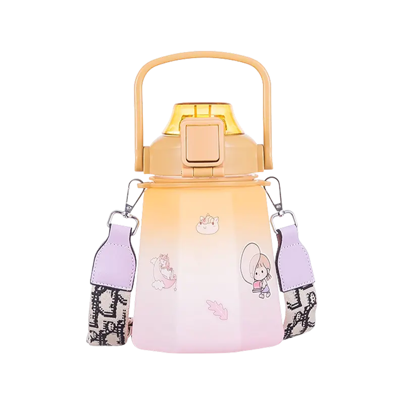 八角宽体塑料水杯DF07166